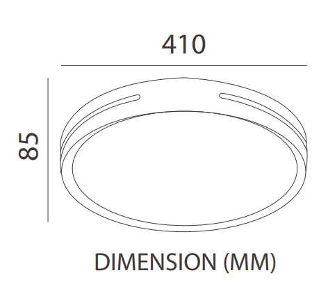 Round LED 3 Changeable (3 Shades) Light