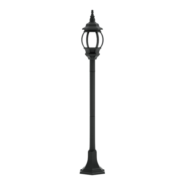 Ornamental Aluminum Bollard LL 906P-10-BK