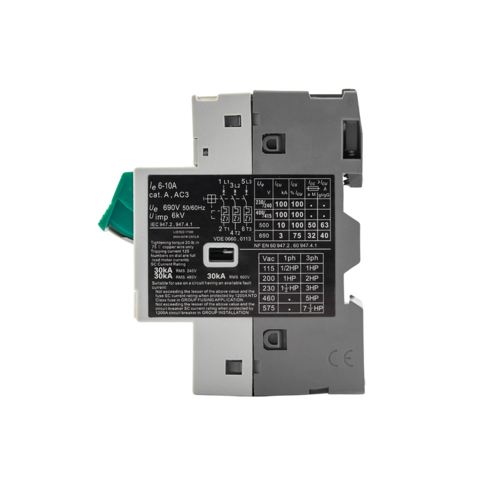 Motor Protection Circuit Breaker 6-10Amps