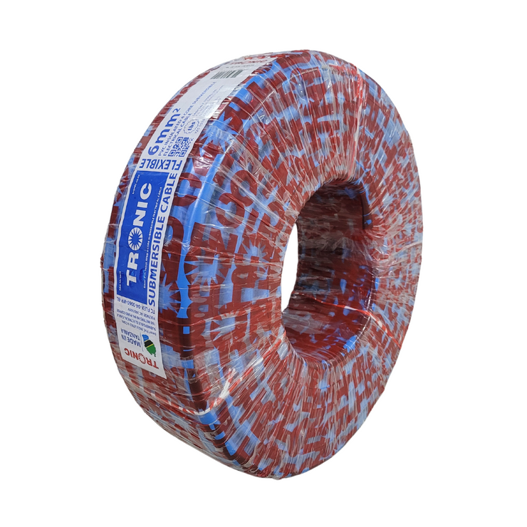 6mm 4 Core Flexible Submersible Cable