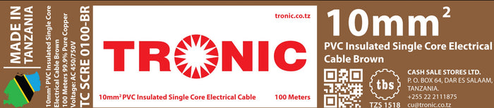 10mm Single Core Cable