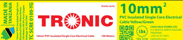 10mm Single Core Cable