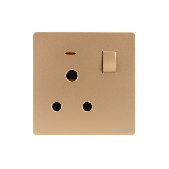 Single Switch Socket 15Amps