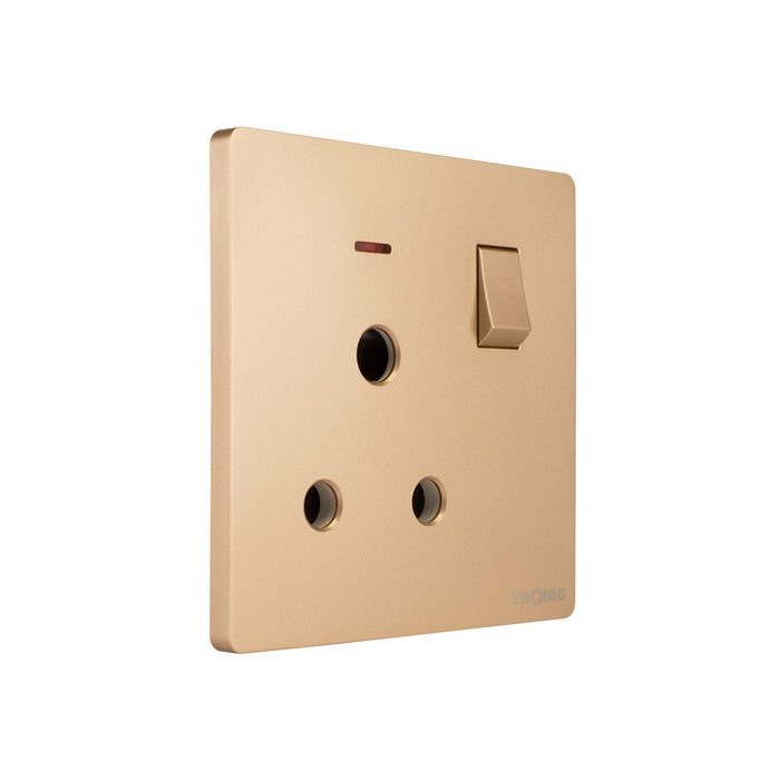 Single Switch Socket 15Amps