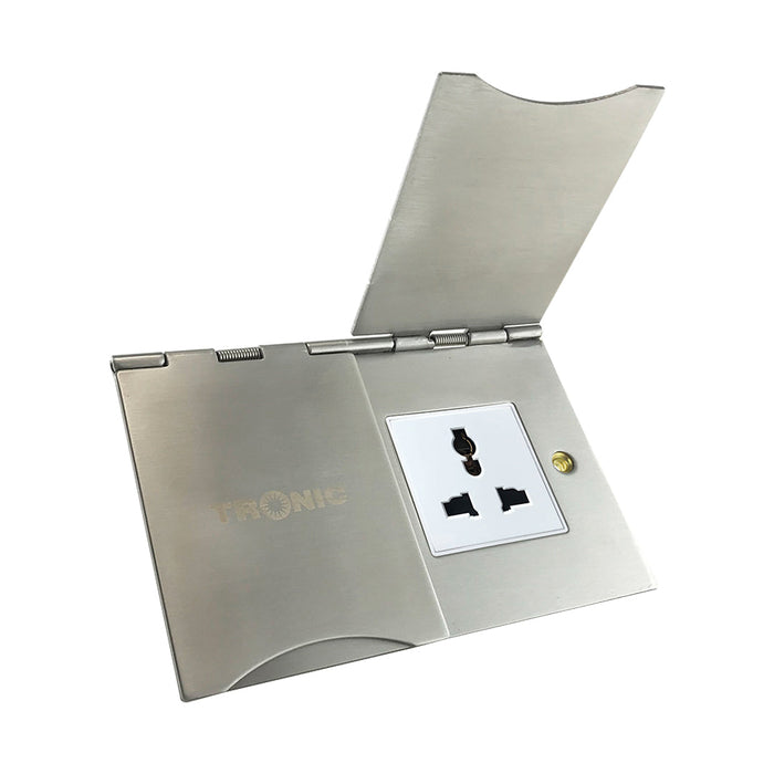 Floor Switch Socket 13A Twin Universal - Tronic Tanzania