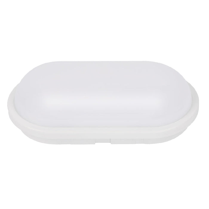 White Oval LED Bulkhead 15 Watts - Tronic Tanzania