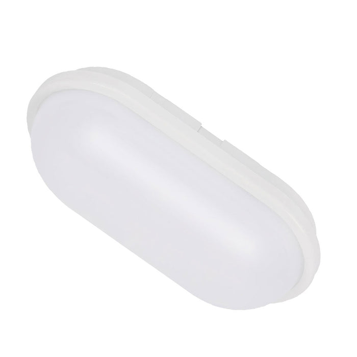 White Oval waterproof LED Bulkhead 20 Watts - Tronic Tanzania