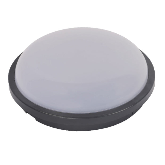 Round Black LED Bulkhead 20 Watts - Tronic Tanzania