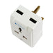 Multiplug with 2 x USB 13Amps UK Tronic - Tronic Tanzania