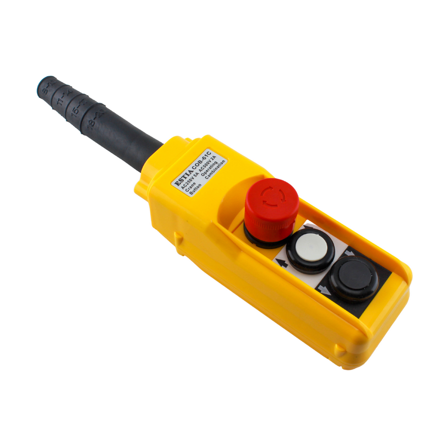 Crane Hoist Control Switch – Tronic Tanzania