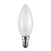 4 Watts Candle Frosted Filament LED Warm White E14 (Small Screw) Bulb - Tronic Tanzania