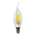 4 Watts Candle Tail Filament LED Warm White E14 (Small Screw) Bulb - Tronic Tanzania