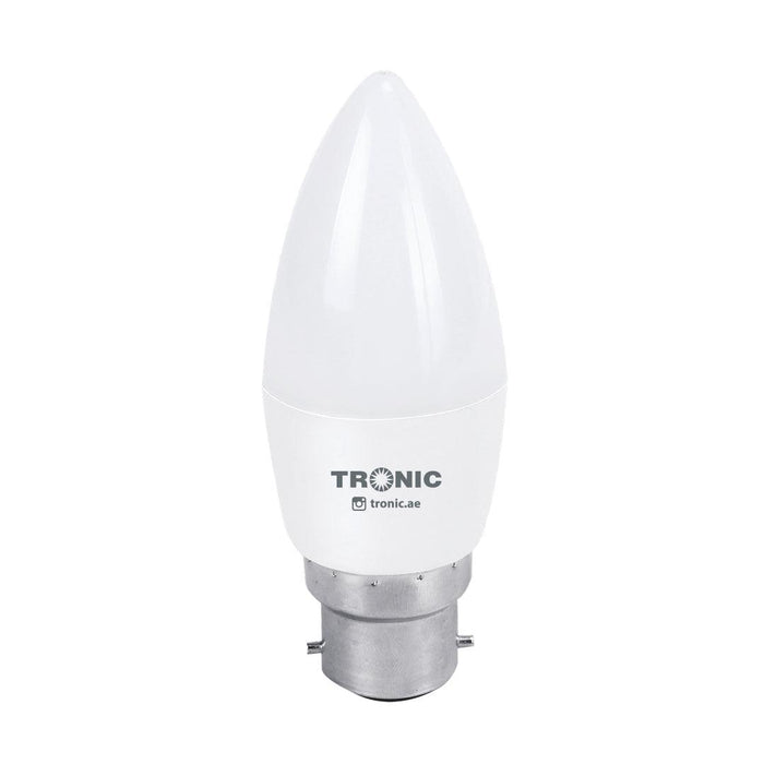 4 Watts Candle Flame LED B22 (Pin) Bulb - Tronic Tanzania