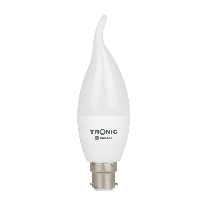 4 Watts Flame Candle Tail LED B22 (Pin) Bulb - Tronic Tanzania