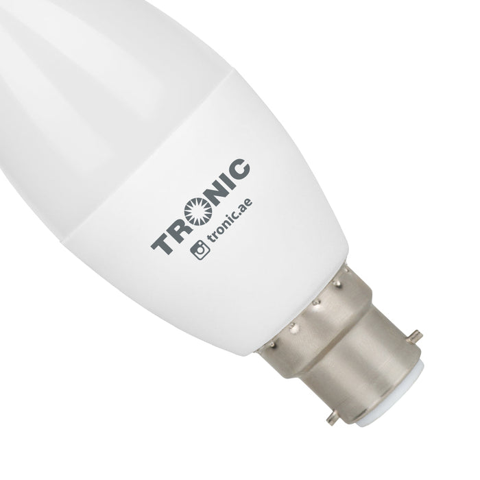 4 Watts Flame Candle Tail LED B22 (Pin) Bulb - Tronic Tanzania