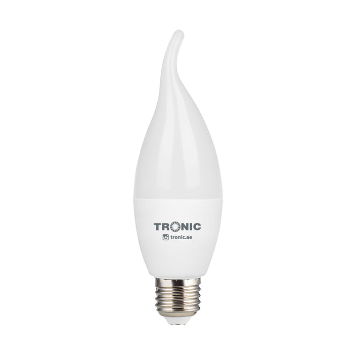 4 Watts Flame Candle Tail LED E27 (Screw) Bulb - Tronic Tanzania