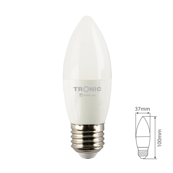 7 Watts Candle LED E27 (Screw) Bulb - Tronic Tanzania