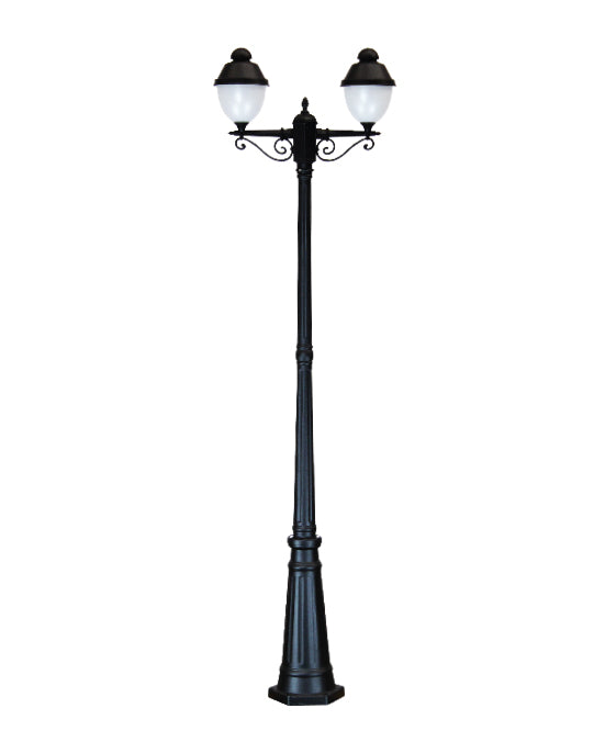 Ornamental 2 Headed Bollard Light - Tronic Tanzania