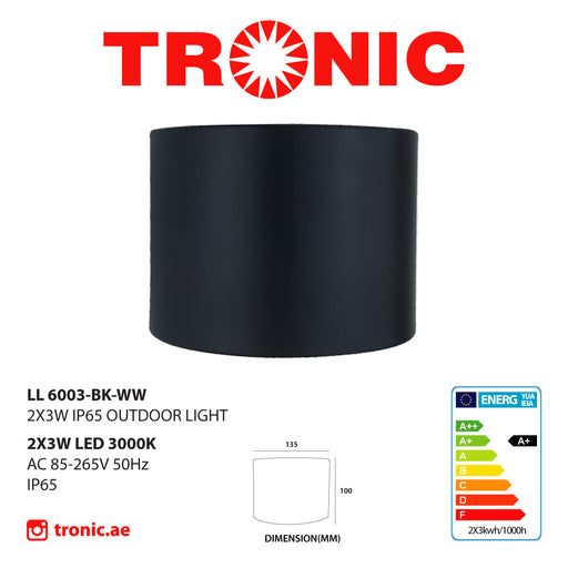 Up and Down LED Wall Light - Tronic Tanzania