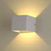 6 Watts White Square Directional Wall Light - Tronic Tanzania