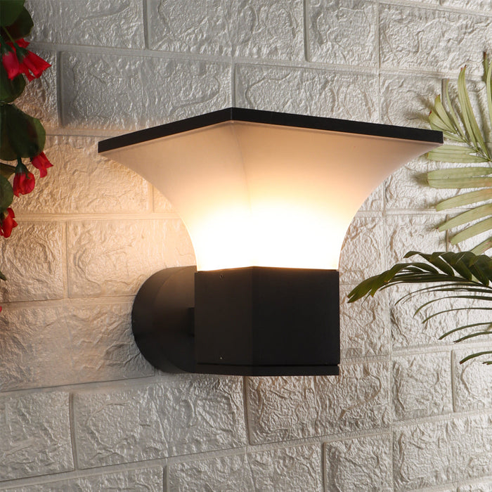 Black Square Cone-Shaped Wall Light - Tronic Tanzania