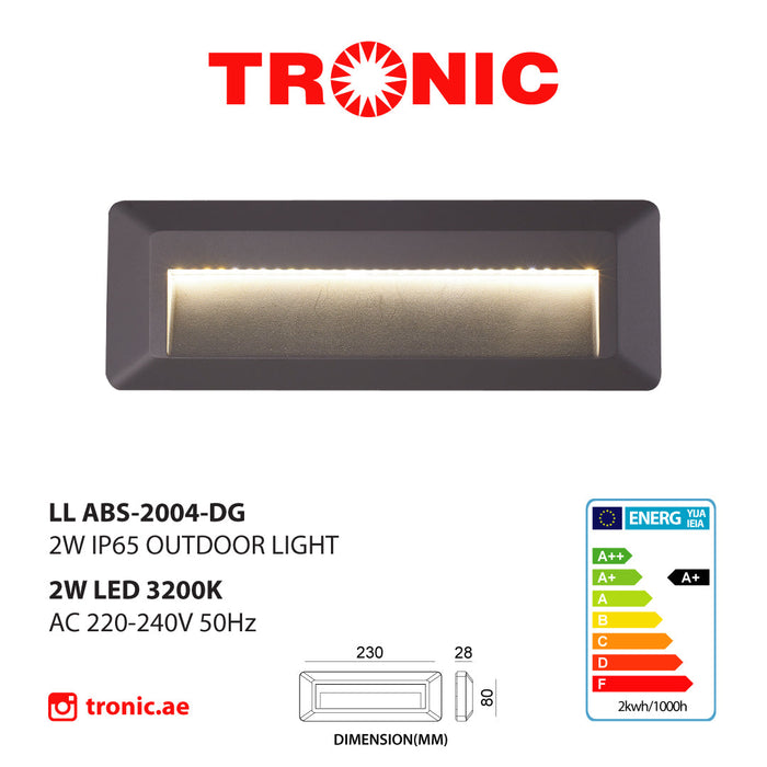 Rectangular LED Step Light - Tronic Tanzania