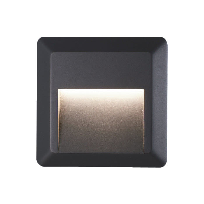 Square LED step light