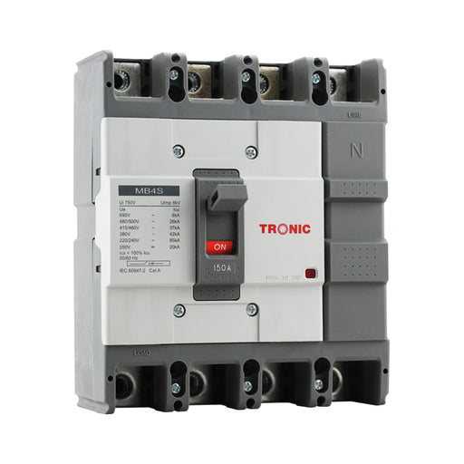 MCCB 150Amps 4 Pole MB Range - Tronic Tanzania