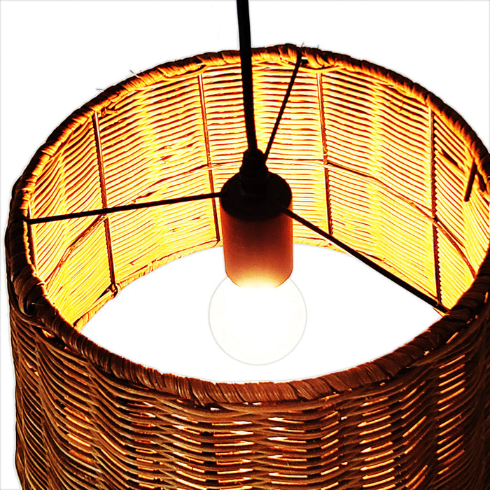 Rattan Weave Pendant Lamp - Tronic Tanzania