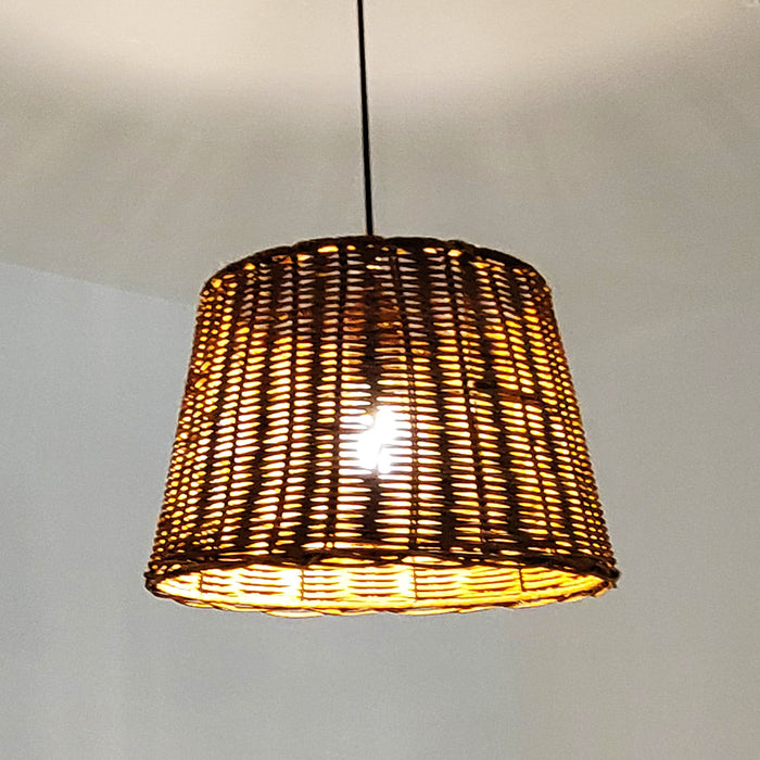 Rattan Weave Pendant Lamp - Tronic Tanzania