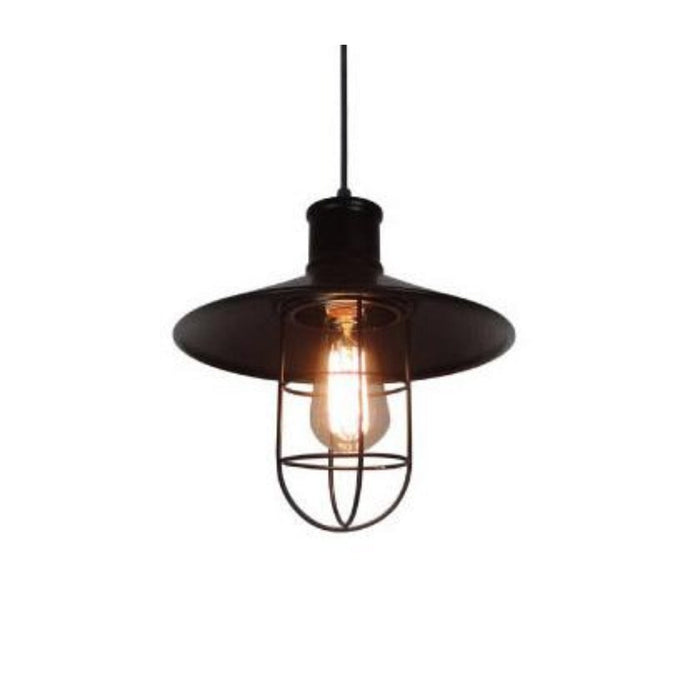 Black Vintage Pendant Cage Light - Tronic Tanzania