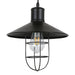 Black Vintage Pendant Glass Cage Light - Tronic Tanzania