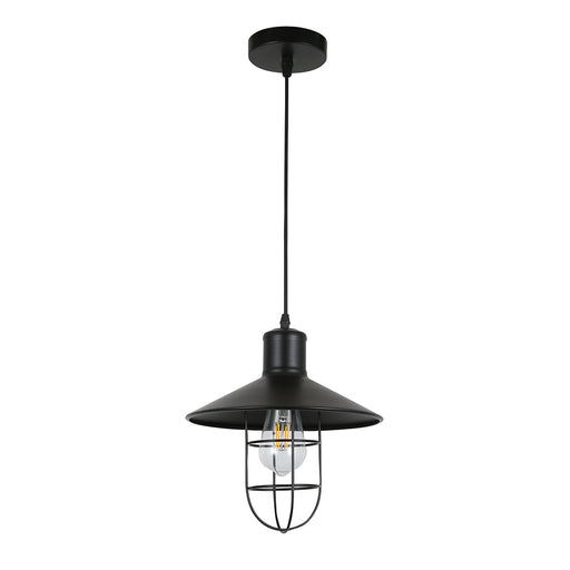 Black Vintage Pendant Glass Cage Light - Tronic Tanzania