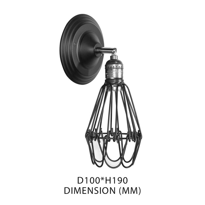 Black Vintage Wall Light - Tronic Tanzania