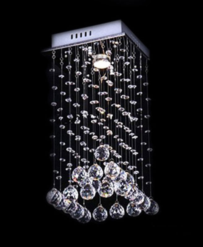 Modern Crystal Raindrop Chandelier - Tronic Tanzania