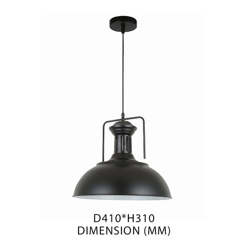 Black Retro Industrial Pendant - Tronic Tanzania