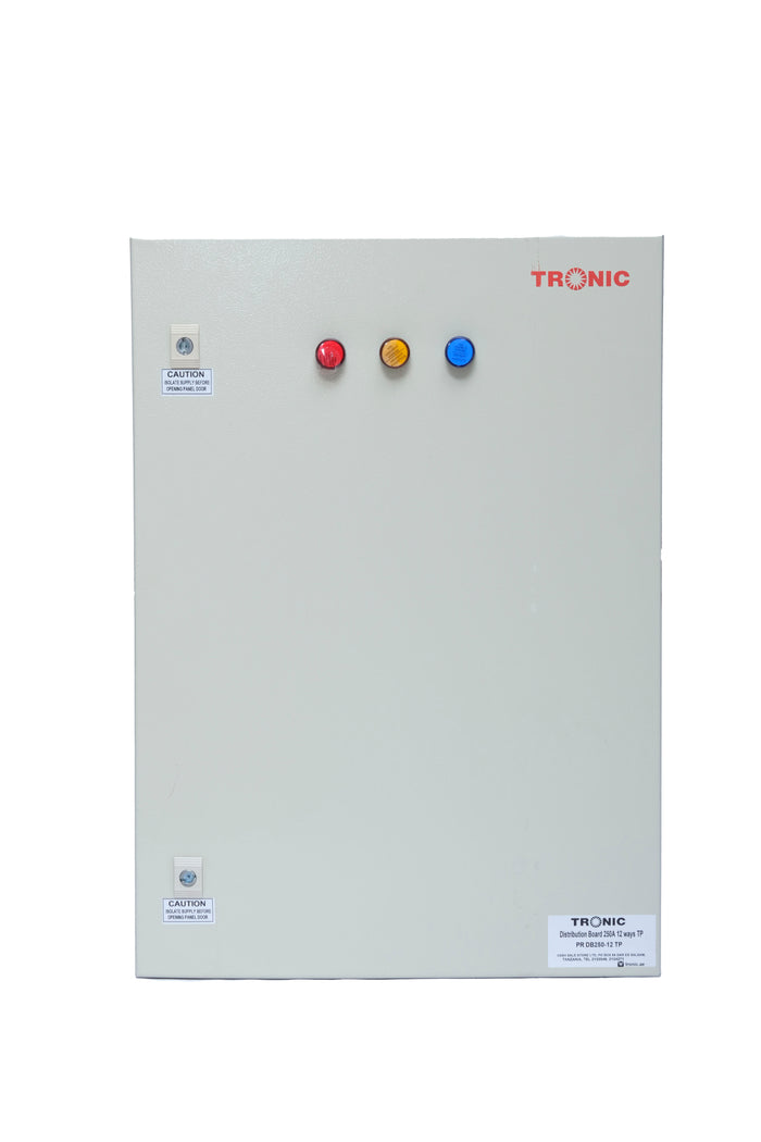 250A 12 Ways Three Phase Distribution Board