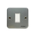 Metal Clad 1 Gang 2 Way Switch - Tronic Tanzania