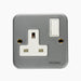 Single Metal Clad Socket 13Amps - Tronic Tanzania