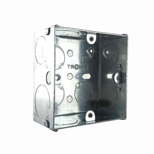 Single Galvanised Iron Switch Box - Tronic Tanzania