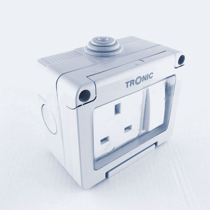 Waterproof Single Socket 13Amps - Tronic Tanzania