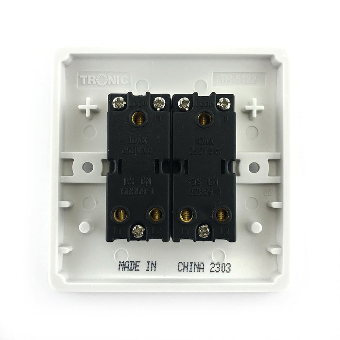 Tronic 2 Gang 2 Way Switch Standard - Tronic Tanzania