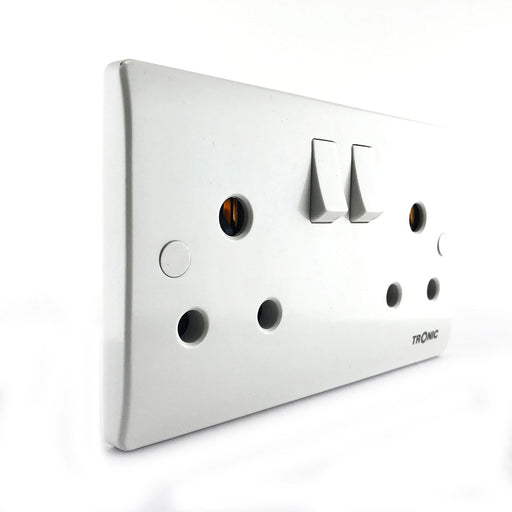 Tronic 15A Single Socket White - Tronic Tanzania