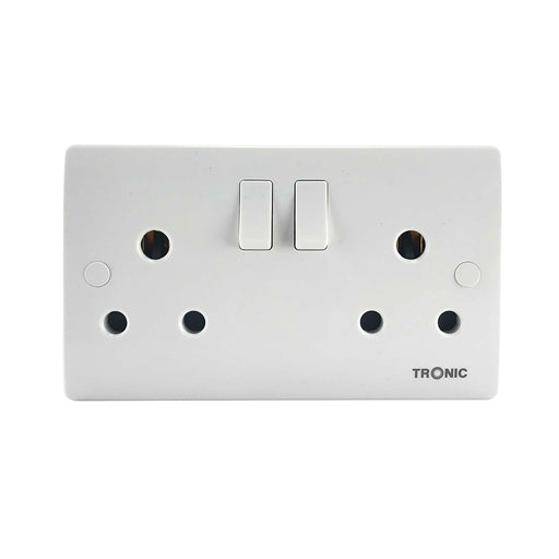 Tronic 15A Single Socket White - Tronic Tanzania