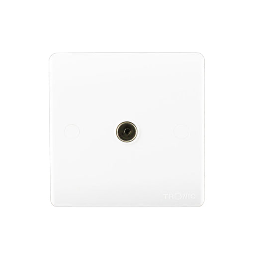 TV Socket White Colour - Tronic Tanzania