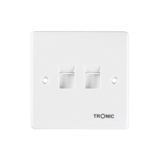 Telephone & Data Socket White RJ11 - Tronic Tanzania