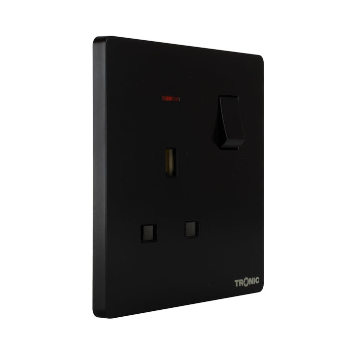 Single Switch Socket With Neon