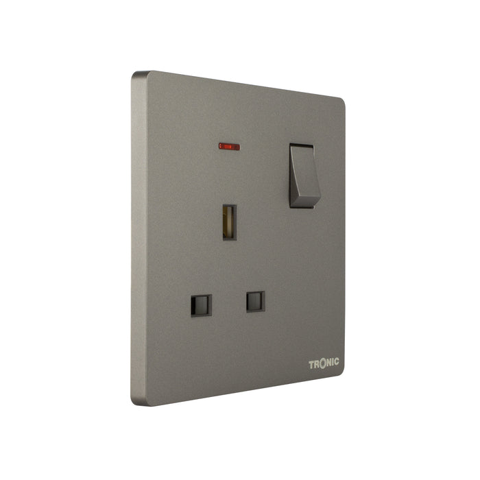 Single Switch Socket With Neon