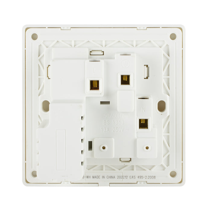 Single Switch Socket with USB + Type C