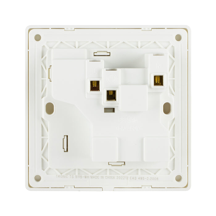 Single Switch Socket 15Amps